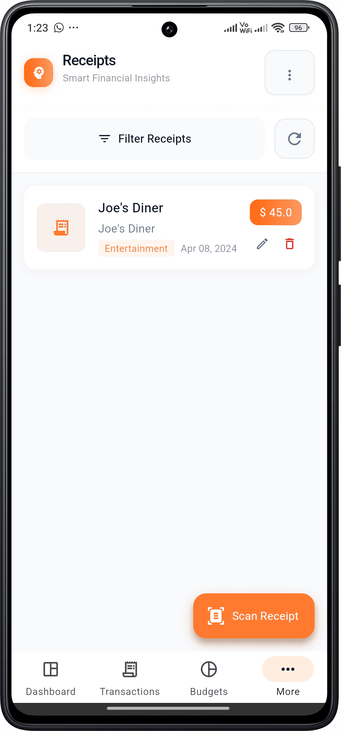 Digital Receipt Vault